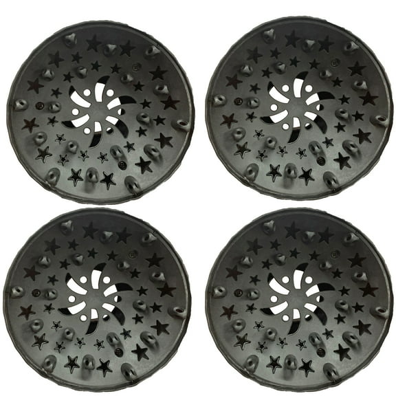 Zhaomeidaxi 4Pcs Hair Diffuser for Curly Hair and Natural Wavy Hair, Diffuser Attachment for Hair Dryer, Professional Salon Tool