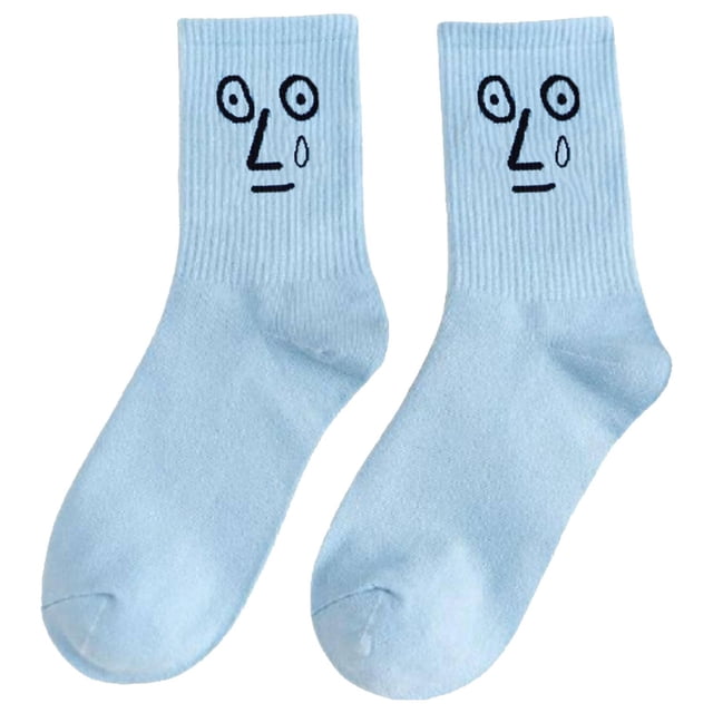 Par de Calcetas Cortas EmojiBlue 1Par Azul 5-9.5US VentDepot