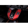 thumbnail image 2 of for Honda CRV CR-V 2017-2022 Car Central Console Gear Shift Panel Trim Matte Red, 2 of 4
