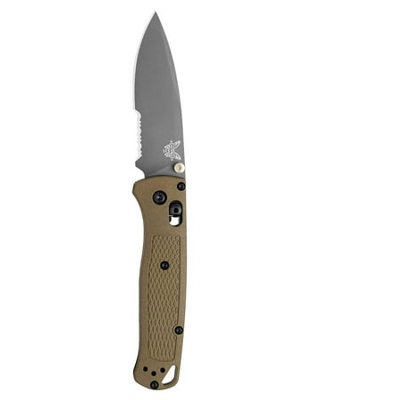 Part Serrated Drop Point - BENCHMADE BUGOUT AXIS DROP POINT