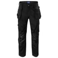 thumbnail image 1 of Projob Mens Stretch Plain Cargo Trousers, 1 of 4