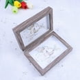 thumbnail image 3 of Cadre Photo en Bois Simple et Tendance 4x6 Pouces Double Rectangulaire (Gris Pâle), 3 of 6