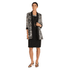 R&M Richards Women's Two-Piece Printed Jacket and Dress Set - Petite