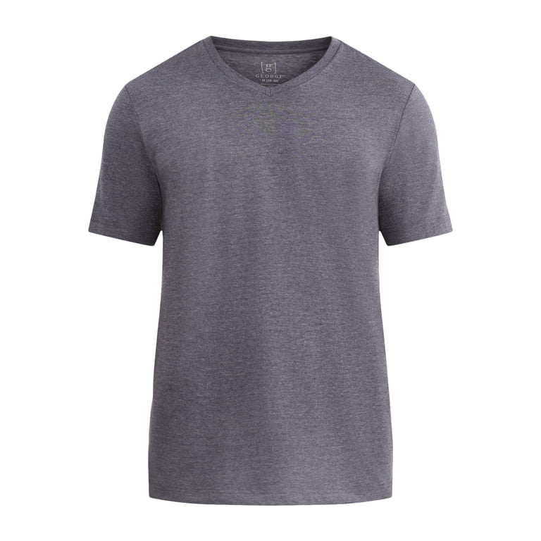 George Men's Lightweight V-Neck T-Shirt 3-Pack photo 8