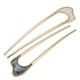 thumbnail image 2 of piezas de palitos de pelo retro de aleación en forma de U, accesorios para el cabello recogidos para mujeres., 2 of 7