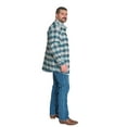 thumbnail image 3 of Wrangler Men's Big and Tall Plaid Flannel Shirt ,Big Size Up To 6XL And Tall Size Up To 4XT, 3 of 4