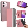 thumbnail image 1 of For Oppo A5 Pro 4G (Global) 5G (Global) A5 Energy 5G (China) Case Card Holder Twill Texture Leather, 1 of 5