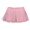 thumbnail image 1 of Unique Bargains 2 Yards 4 Inch Faux Leather Fringe Trim Tassel Fringe for Sewing, Pink, 1 of 6