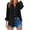 Black, variant on UYISJ Womens Long Sleeve Button Down Shirts Cotton Linen Collared V Neck Tops Casual Loose Fit Plus Size Blouses Army Green XL