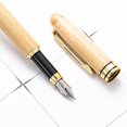 thumbnail image 2 of Retro Fountain Pen Wooden Business Fountain Pen Smooth Writing Fountain Pen, 2 of 9