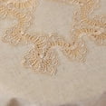 thumbnail image 5 of WCHUANG Embroidered Tablecloth Lace Square Tablecloth, Small Table Cloth, Bedside Table Cover Nightstand Tabletop Decoration, 5 of 5