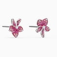 thumbnail image 2 of Swarovski Studs TROPICAL FLOWER PIERCED EARRINGS, Pink, Rhodium -5519254, 2 of 3