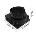 thumbnail image 3 of Mini Blower For Garden Patio Inflatable Adapter, For Halloween Christmas Holiday Party Inflatables, 3 of 5