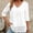 *White, variant on Women's French Bohemian Lace Trim Blouse ,Casual Short Sleeve Top with Cutout Embroidery Black,Womens Plus M