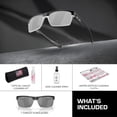 thumbnail image 3 of Oakley OO9189 Twoface Square Shaped Polarized Sunglasses for Men - Includes Official Eyewear Kit - Matte Black Frame with Prizm Black Lens, 3 of 5