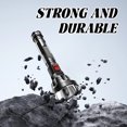 thumbnail image 7 of HIBIBUD Super Bright Black Flashlight for Emergencies,Waterproof Rechargeable LED Handheld, 7 of 7