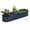 Blue, variant on Galvanized Metal Raised Garden Bed Kit, 8x2x1ft Outdoor Planter Box, Garden Grow Bed for Vegetables, Flowers, Patio Gardening