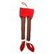 thumbnail image 2 of Muñeco de adorno de piernas de duende navideño, colgante colgante de de Navidad para celebración, 2 of 7