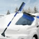 thumbnail image 1 of Pala para nieve de coche desmontable, raspador telescópico de hielo, color azul, 1 of 6