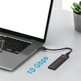 thumbnail image 3 of 10Gbps USB,C NVMe SSD Enclosure, 2TB Capacity, For 2230/2242/2260/2280 M.2 PCIe SSD, Fast Data Transfer, 3 of 6