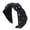 Black, variant on OJJCXA Headbands for Women Silky Braid Decor African Boho Stretch Turban Headwrap Comfortable Wavy Headbands Blue One Size