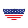 thumbnail image 4 of Half Flag Banner for Wall Hanging, Country Flag Party Decoration, Half Circle Hanging Bunting for Indoor Outdoor Events, UK Italy Mexico New Zealand France Germany Canada Styles, 4 of 4