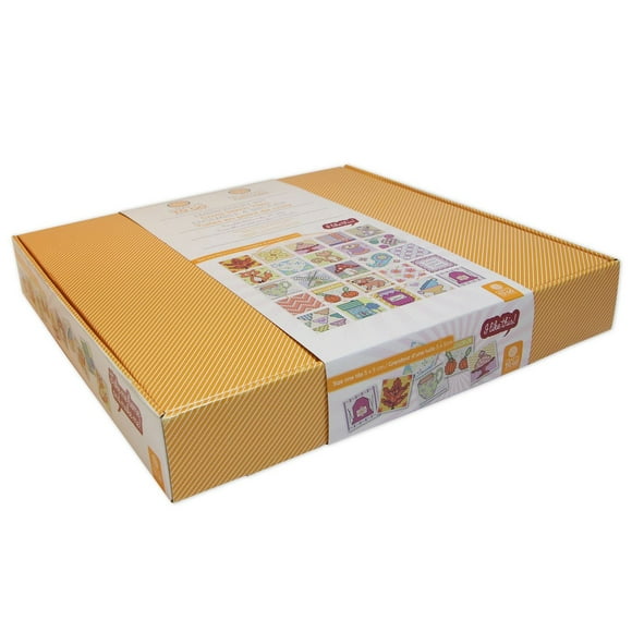 Crafts To Go Cross‑Stitch Tiles Kit – 25 Mini Motifs, 5 × 5 cm, Complete Set