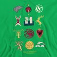 thumbnail image 2 of Game of Thrones House Sigils Unisex Adult Pull-Over Hoodie,Kelly Green, Small, 2 of 5