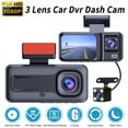 thumbnail image 5 of ZZERHUOO 4K Cam With 1080P Rear WiFi 64GB 170° Wide Angle Night Loop Recording App Control Trailer Backup Lights 3 Stereo Realist Viewer Video Cameras inside Cab Wireless Backup Camera for Pickup, 5 of 7