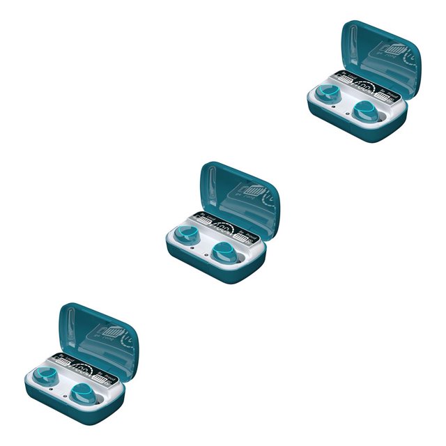 Matsuzay Compatibilidad con Bluetooth 5.1 Auriculares impermeables en la oreja Caja de carga Auriculares Auriculares de música portátiles Type1 NO1