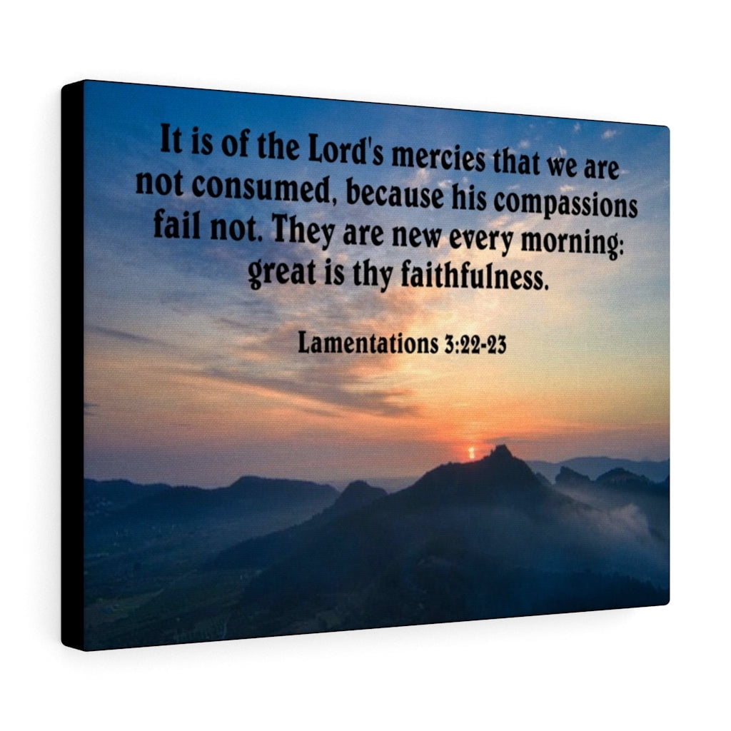 Scripture Walls Great Is Thy Faithfulness Lamentations 3 22 23 Kjv Wall Scripture Walls Great Is Thy Faithfulness Lamentations 3 22 23 Kjv Wall