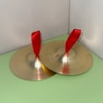 thumbnail image 4 of Hearth & Gear Music Teaching Tool Copper Percussion Set | Early Education Enlightenment Instruments Copper Hats And Combination | Stage Grade Brass Material Three Scale Precise Adjust Instruments for, 4 of 5