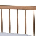 thumbnail image 3 of Bowery Hill Ash Walnut Finished Wood King Size Platform Bed, 3 of 10