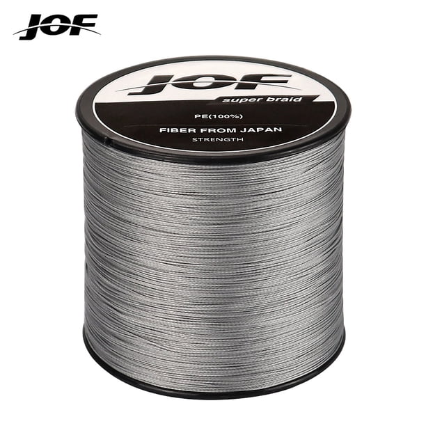 JOF 4 hilos de hilo de pescar trenzado multifilamento 300M 500M 1000M pesca de carpa alambre trenzado japonés accesorios de pesca línea Pe Tan Jianjun unisex