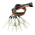 thumbnail image 2 of Clip de gancho de prueba de analizador lógico de 10 piezas para USB 24M 8CH-prueba de analizador lógico Blanco Cola Línea de gancho de prueba del analizador lógico, 2 of 4