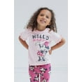 thumbnail image 2 of Disney Minnie Mouse Infant Baby Girls T-Shirt and Leggings Outfit Set Infant to Little Kid, 2 of 5