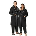 Women's Thick Double Cotton Pajamas for Mom Pajama Set and Winter