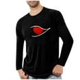 thumbnail image 4 of Amzcrzy - Sudadera Deportiva Para Hombre, Diseño De Pijama Estampado, Manga Larga, Cuello Redondo, Color Negro, Talla L, 4 of 4