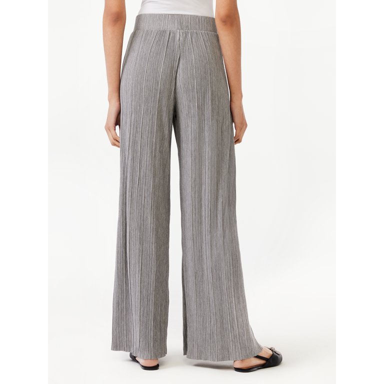 新品未使用【crinkle crinkle crinkle】pants Crinkle Fabric Pants - Lightweight Clothing for Elderly