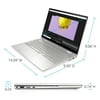 HP Envy 15.6" FHD Touch x360, Intel Core i5-1135G7, 8GB RAM, 512GB SSD, Silver, Windows 10, 15-ed1055wm