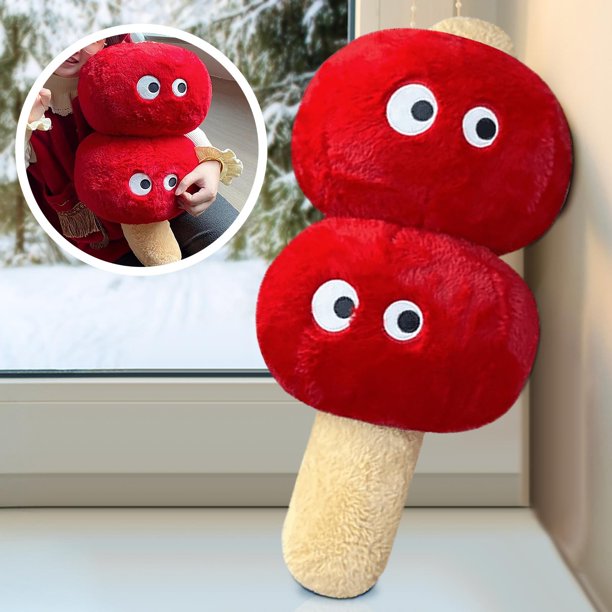 Decoración del hogar, decoración de la habitación, decoración de la pared Tomates Palitos Muñeca Cubierta de mano cálida Almohada larga Muñeca Juguete Decoraciones Una muñeca
