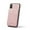 Pink, variant on ELEHOLD for iPhone XS/iPhone X Leather Wallet Case with Card Slots Magnetic Button Kickstand Function Full Body Protective Shockproof Cover for iPhone XS/X,Brown