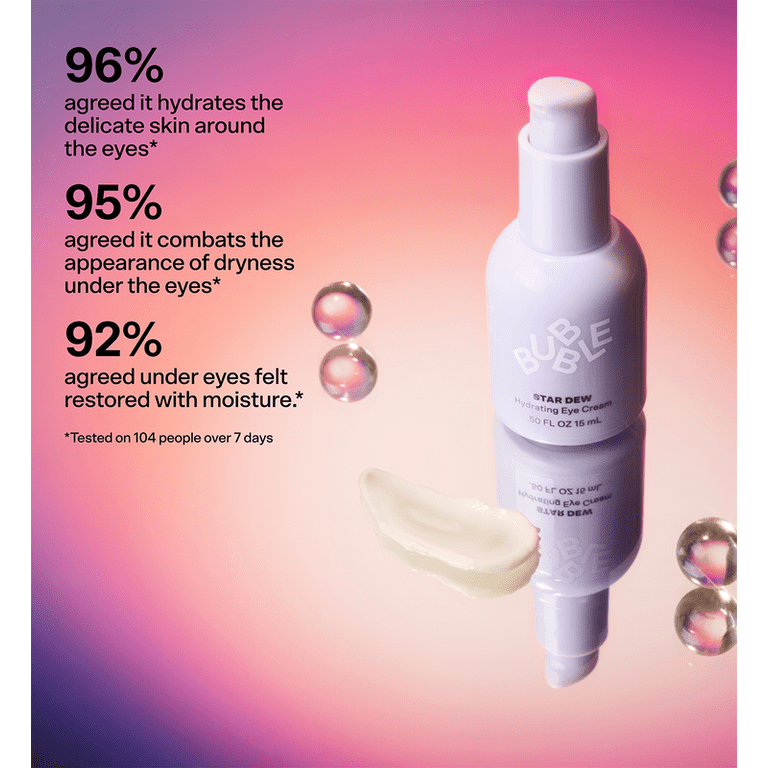 Bubble Skincare Star Dew Hydrating Eye Cream, 15 ml photo 5