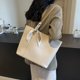 thumbnail image 4 of Satchel Handbag Bag Women Pu Cuero para (beige), 4 of 9