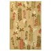 thumbnail image 2 of Safavieh  Handmade Ferns Contemporary Taupe Wool Rug (6' x 9'), 2 of 2