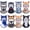 Color 4, variant on 8PCS 3D Animal Face Ski Masks with Ears Cat Balaclava Printed Full Face Cover Funny Winter Outdoor Cycling Sports Rave Festival Party Costume Headgear