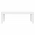 thumbnail image 2 of vidaXL Coffee Table White 102x50x36 cm Engineered Wood, 2 of 5