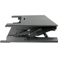 thumbnail image 5 of Tripp Lite Sit Stand Desktop Workstation Adjustable Standing Desk 36 x 22 In. - 33 Lb Load Capacity - Desktop - Medium Density Fiberboard (MDF), Steel - Black, 5 of 8