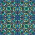 thumbnail image 1 of Ahgly Company Indoor Square Patterned Plum Purple Area Rugs, 5' Square, 1 of 6