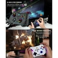 thumbnail image 6 of Wireless Gaming Controller Compatible with iPhone/iPad/Tablet, Joystick for iOS/Android, Features Macro Buttons, Hall-Rocker, Hall-Trigger-Black, 6 of 7